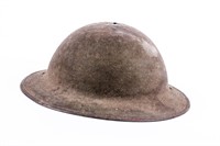 British WWII Brodie Military Helmet Authentic