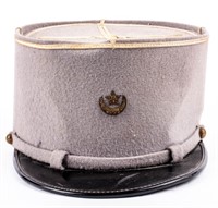French Wool Kepi or Military Hat / Star & Crescent