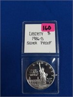 1986 S LIBERTY DOLLAR - SILVER PROOF