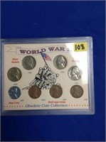 8 - PCS WORLD WAR II - 4 WN, 4 PENNIES