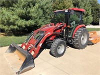 2007 Case/ IH DX60 D4, 4x4 utility tractor,