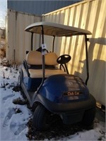 T4023 ELECTRIC GOLF CART. SOLD AS IS + CHARGER