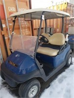 T4026 ELECTRIC GOLF CART. SOLD AS IS + CHARGER