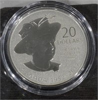 RCM Uncirc.$20 Diamond Jubilee 2012 Coin