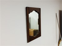 wall mirror wood frame