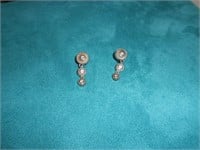 Pair of .925 SILVER earrings