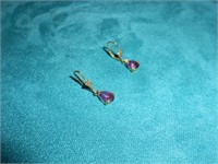 Pair of .925 SILVER earrings