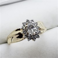 $5000 10K  Diamond  Diamond Ring