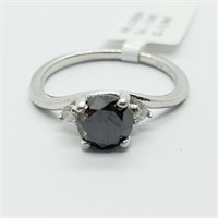 $2080 14K Black Diamond  Diamond Ring