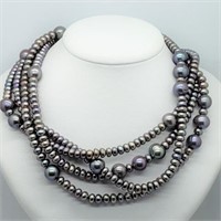 Freshwater Pearl Long Necklace (60Inch) Necklace