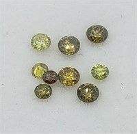 Genuine Yellow Diamonds (0.25Ct),