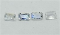 Genuine Moonstone (total 2.4cts) (6x4mm),