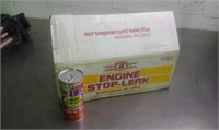 24 x 15 fluid ounce cans of engine stop leak