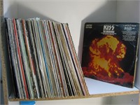 VINYL RECORD ALBUMS #1 Kiss and more