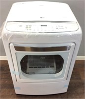 LG LARGE CAPACITY FRONT CONTROL STEAM DRYER