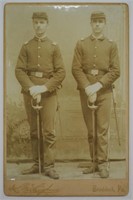 ca. 1870's U.S. Soldiers Original Photograph