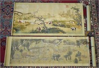 Group of Four Vintage Chinese Scrolls