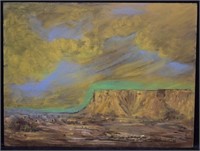 James Guilford Swinnerton Western Landscape O/B