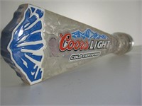 COORS LIGHT BAR BEER POURING ADVERTISING TAP #2