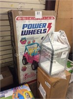 1 CTN POWER WHEELS BARBIE JEEP