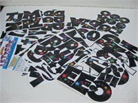 BIG LOT OF LETTERS FOR CRAFTS, SIGNS ETC