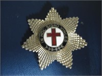 KNIGHTS OF THE TEMPLAR Metal Pin Button Medal