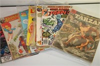 8 OLDER BACK ISSUES SUPERMAN COMICS BOOKS LOT