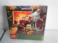 Brand new relaxing Santa 400 piece puzzle