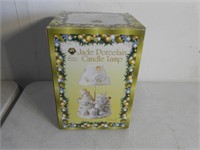 Brand new Jade porcelain candle lamp