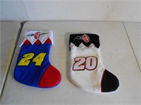 2 count brand new NASCAR Christmas stockings