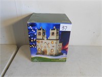 10 inch mission lighted Christmas decor