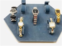 5 ladies quartz watches- 1 lot