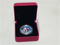 2017  $10 fine silver Mtl Canadians coin