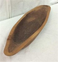 Hand Carved Black Walnut Bowl K16C
