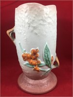Roseville Bittersweet Grey Vase