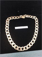 10KT YELLOW GOLD LARGE CURB LINK