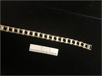 10KT YELLOW GOLD AND WHITE GOLD BRACELET