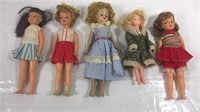Vintage dolls ideal, vogue, and one Hong Kong