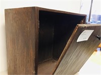 drop front cabinet  home made