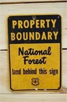National Forest Property Boundary