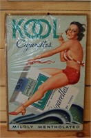 Vintage Kool Cigarettes Sign