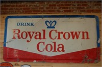 Drink Royal Crown Cola 1953 8' Sign