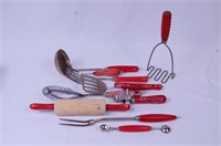 10 Kitchen Utensils Rolling Pin Can Opener