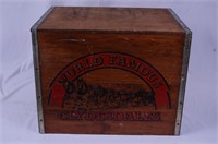 Budweiser Clydesdales Wooden Box Crate