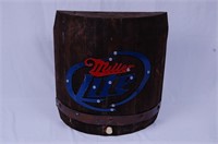 Miller Lite Advertising Half Barrel