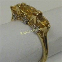 10kt Gold Ring With Gorgeous Setting