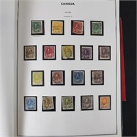 Canada Stamps in album to 1990