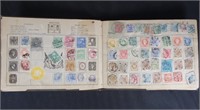 US Stamps incl 3 US #24 on piece, vintage Imperial