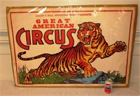 LARGE GREAT AMERICAN CIRCUS POSTER