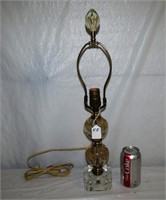 ST. CLAIR VANITY LAMP - CARMEL SLAG - 22"